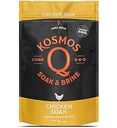 Kosmos Q Chicken Brine Soak - Highly Rated Poultry Brine Mix for Whole Bird, Breasts, Tenderloins...