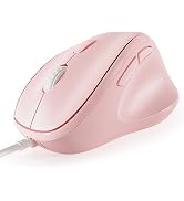 Micropack Ergonomic Mouse Wired for Laptop, PC Computer and Desktop, Ergo Mouse Vertical with Sil...