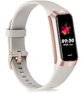 Fitness Tracker with 24/7 Heart Rate, Health Tracker with Calories Sleep Monitor, 1.10''AMOLED To...