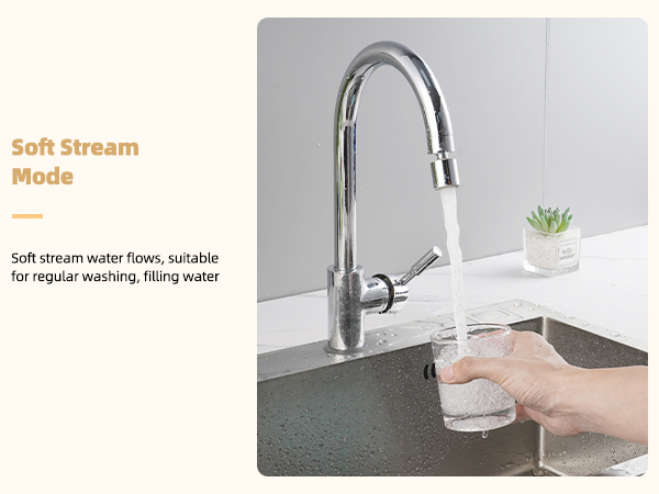 360° Swivel Kitchen Sink Aerator