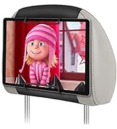 Car Headrest Mount Holder for Tablets, WONNIE Tablet Holder for Kid in Car Back Seats, Tablet Car...