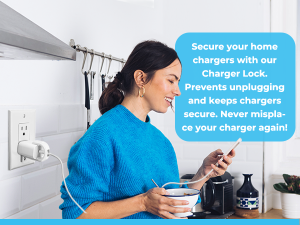 charge-lock mechanism secures connection preventing accidental disconnection ensuring constant flow