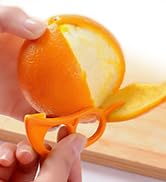 Orange Peeler Tools Citrus Peel Cutter Plastic Fruit Vegetable Slicer Cutter Lemon Peeler