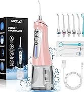 Water Flosser, NBGRLVS Portable Water Flosser for Teeth, Cordless Dental Irrigator Professional f...