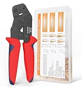 Crimping Tool with 300pcs Wire Lugs Wire Crimping Tool