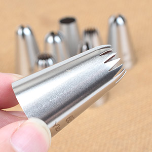 detail of pastry nozzle