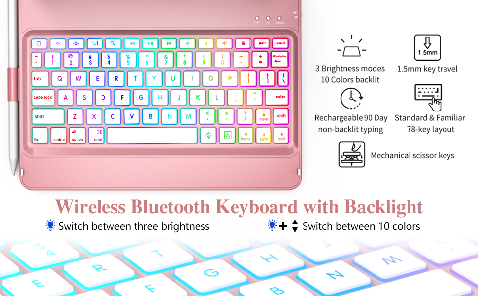 keyboard case for ipad 9th gen