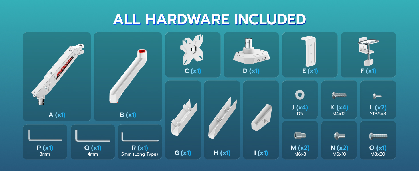Heavy Duty Monitor Arms