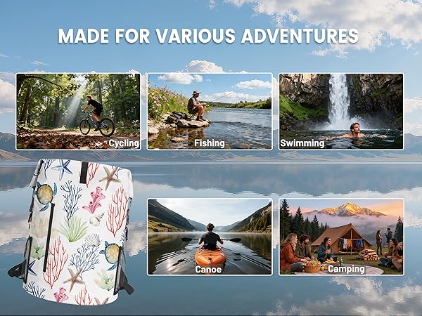 MADE FOR VARIOUS ADVENTURES