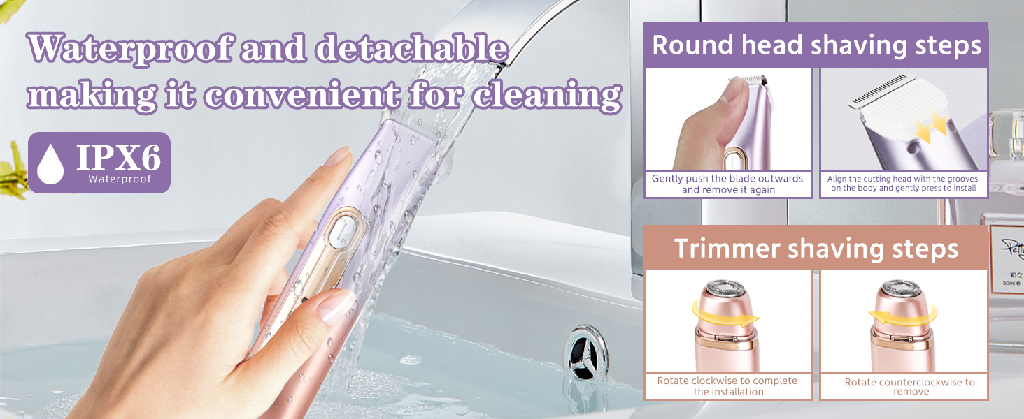 2 in 1 Electric Lady Shaver