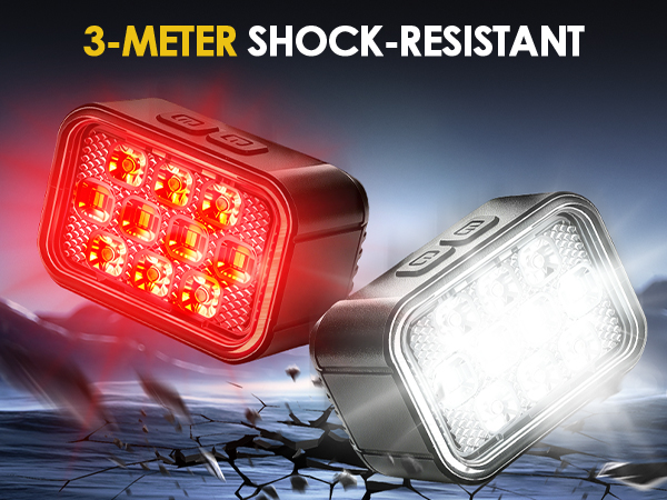 shockproof bike light