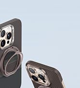 BENKS ArmorPop Magnetic Phone Grip & Stand for MagSafe, 360° Rotation Adjustable Phone Ring Holde...