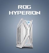 ASUS ROG Hyperion GR701 EATX Full-Tower Computer case with Semi-Open Structure, Tool-Free Side Pa...