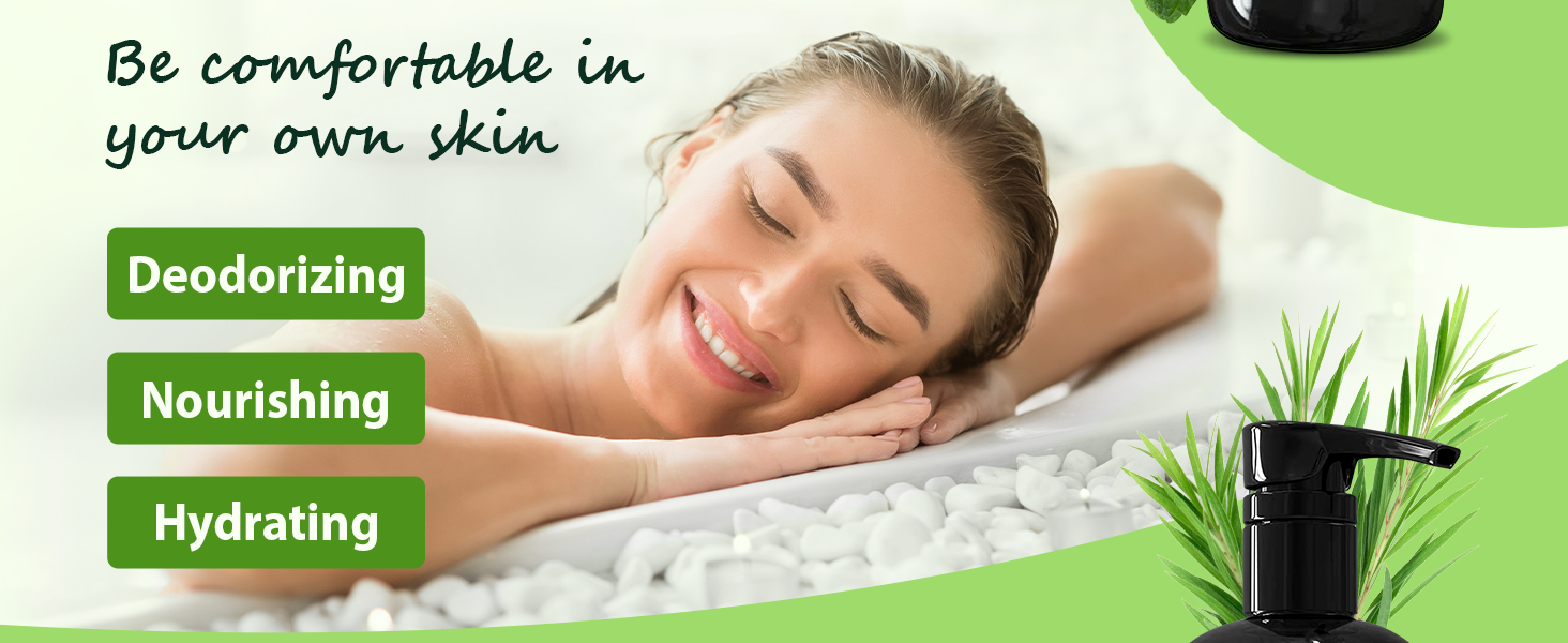 be comfortable in your own skin deodorizing nourishing hydrating