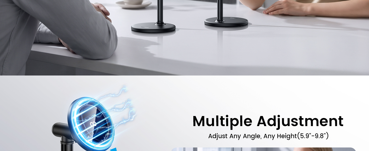 magsafe magnetic phone stand cell phone stand holder for desk iphone 17 16 15 14 13 pro max air