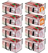 BlissTotes Moving Bags, 93L 8-Pack Storage Bags, Moving Box Heavy Duty Extra Large, Moving Totes ...