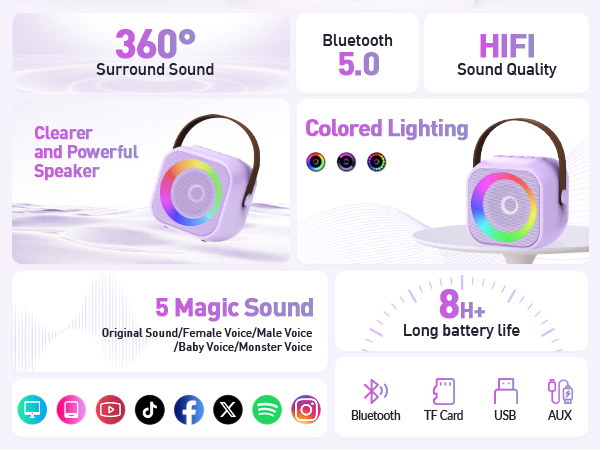 Multifunctional Karaoke Machine