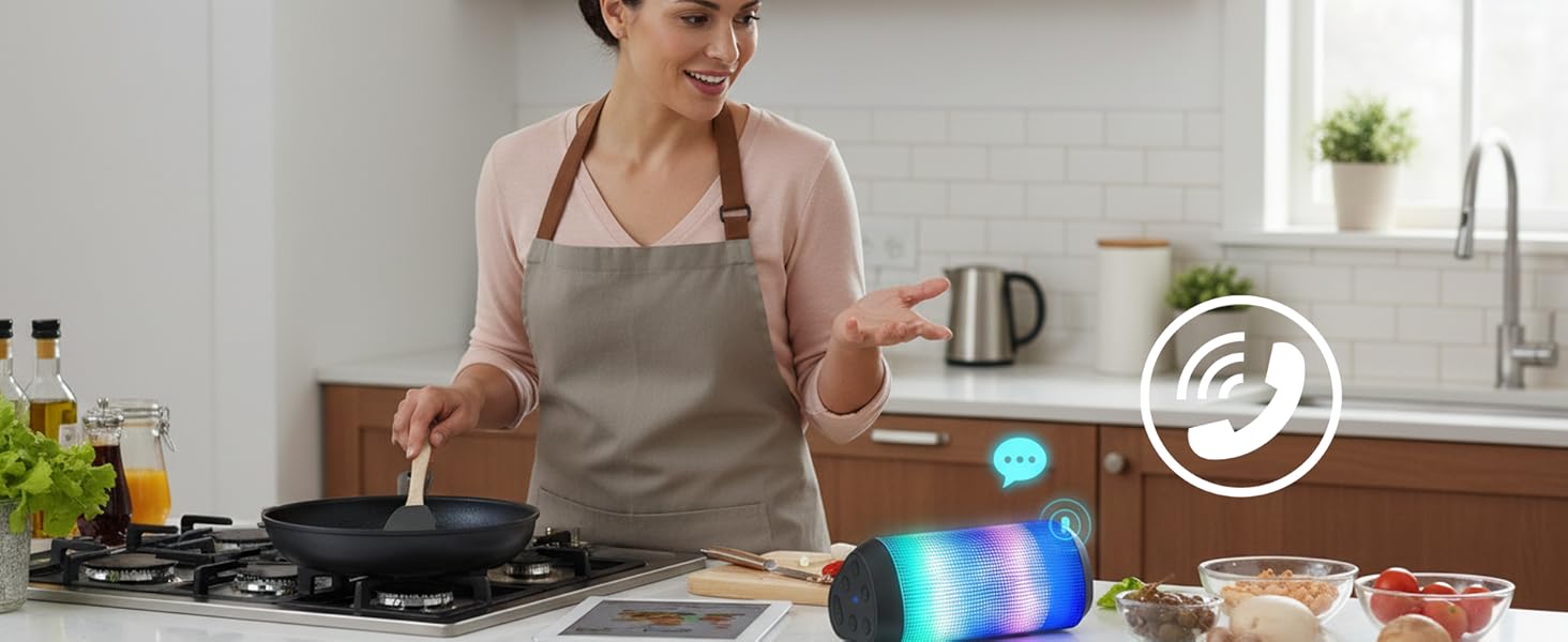 Bluetooth speaker built in microphone calling