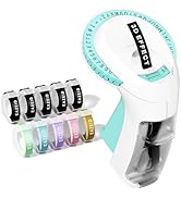 EazeID Embossing Label Maker Machine with Tapes, Retro Label Maker Embossed, Vintage Embosser Lab...