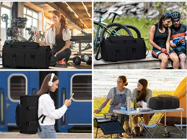 The MIYCOO Sports Backpack is adventure-ready. It's built for commuting, cycling, and camping