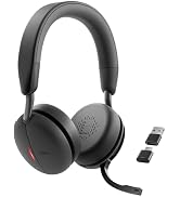 Dell WL5024 Pro Wireless ANC Headset - Hybrid Active Noise Cancellation, AI-Based Noise Cancellat...