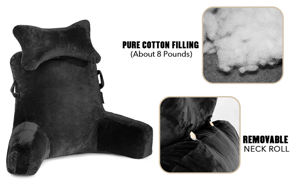Reading Pillow-Extra Large 31" Bed Rest Pillow