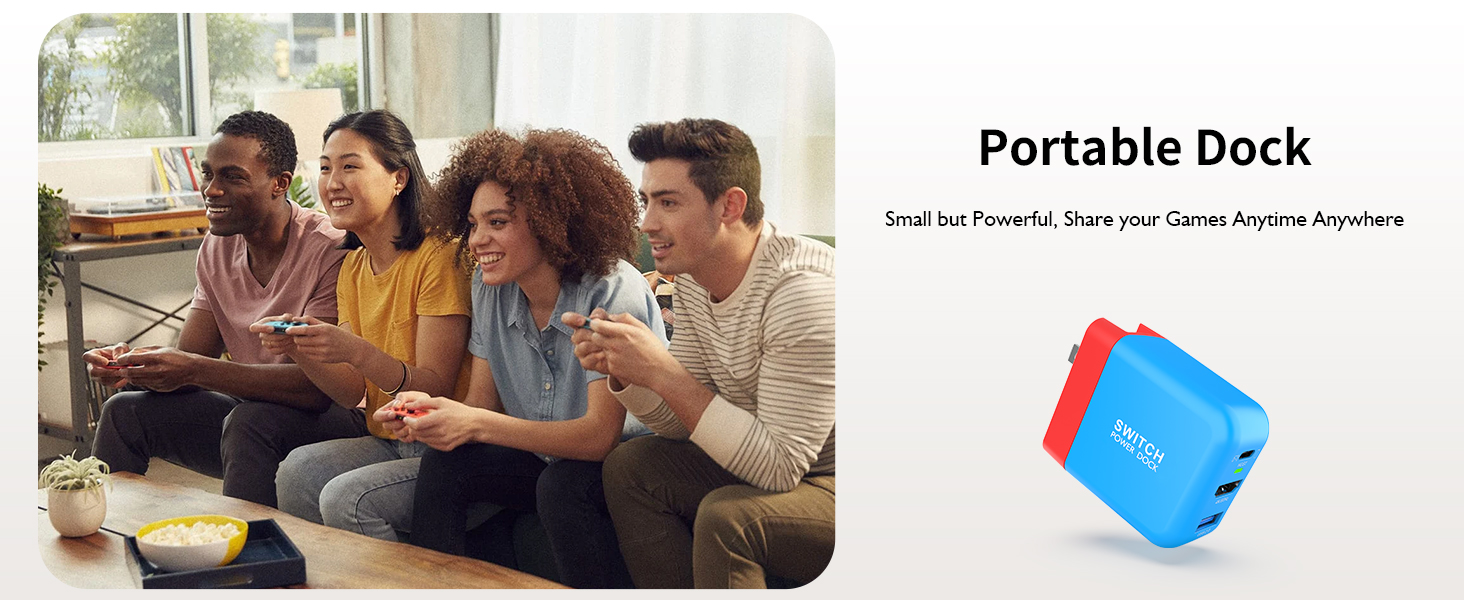 Portable Switch Dock Charger