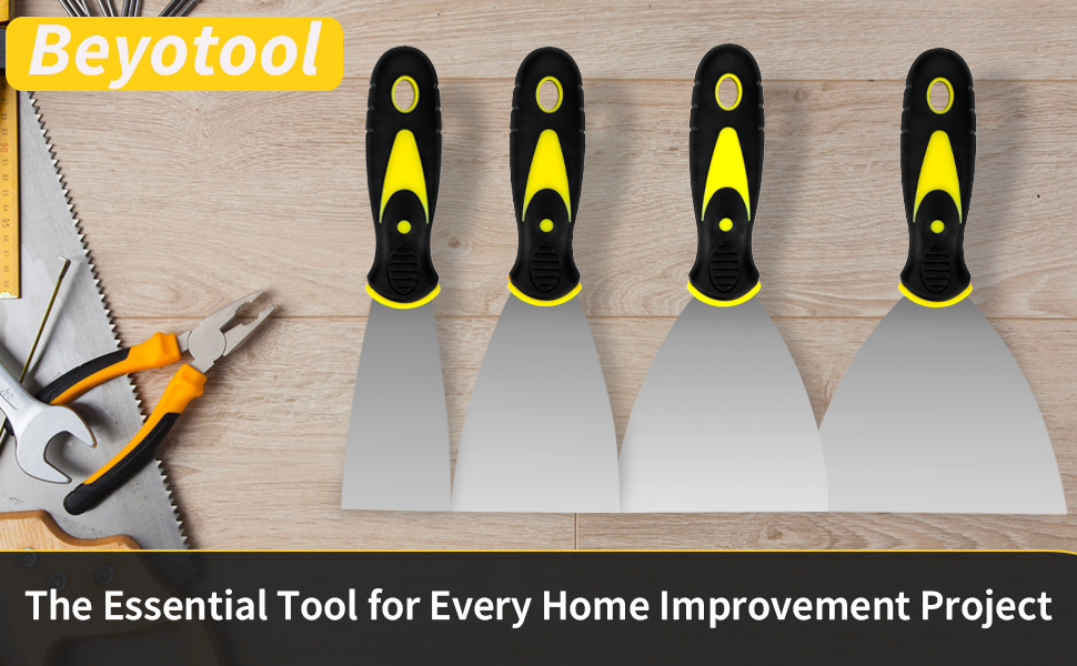 4pcs putty knife