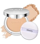 Mineral Powder Foundation with SPF 30,4-in-1 Sunscreen Pressed Powder,Foundation,Concealer & Fini...
