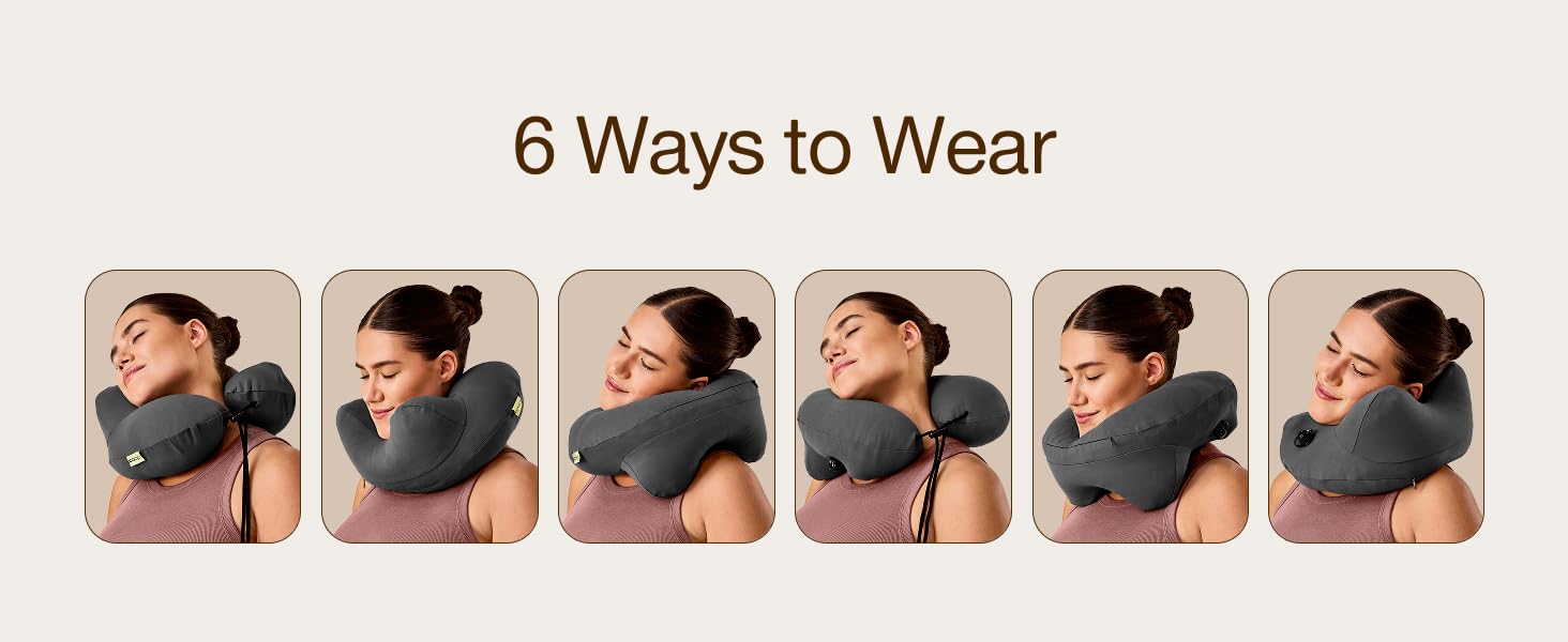 airplane neck pillow for long flight travel essentials for flying overseas travel