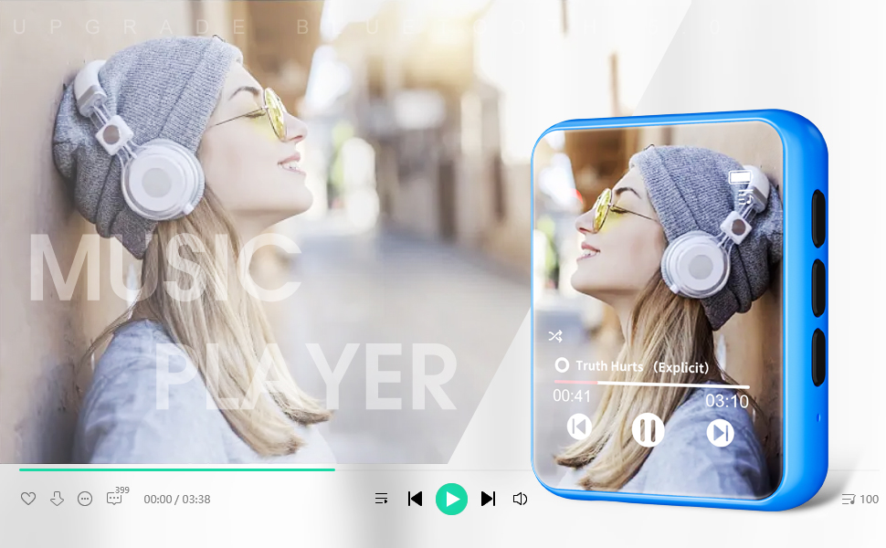 JOLIKE 32GB MP3 player