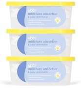 Ubbi Moisture Absorber and Odor Eliminator Tub, Attracts and Traps Excess Moisture, Reduce Dampne...