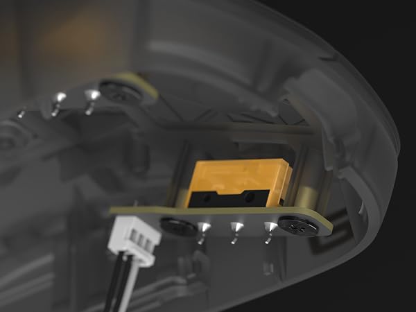 Ultra-crisp clicks with SPDT tech for speed, feel, and reliable rapid-fire.