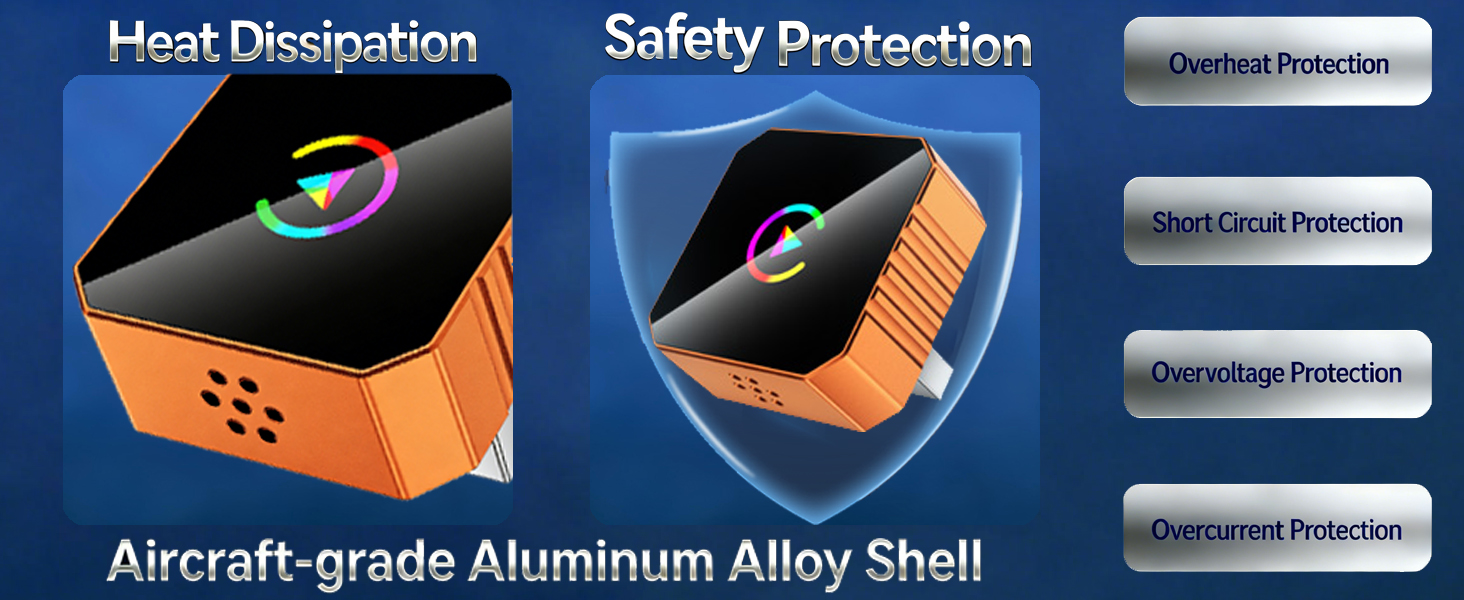 heat dissipation and safety protection