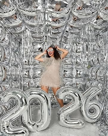Square Foil Balloons Wall