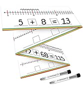 Aizweb 0-120 Dry Erase Number Line Board,Addition & Subtraction Game,Desk Whiteboard Number Chart...
