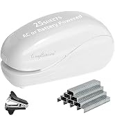 Craftinova Electric Stapler,Including 2000 Staples and 1 Staple Remover, Suitable for Palm Size a...