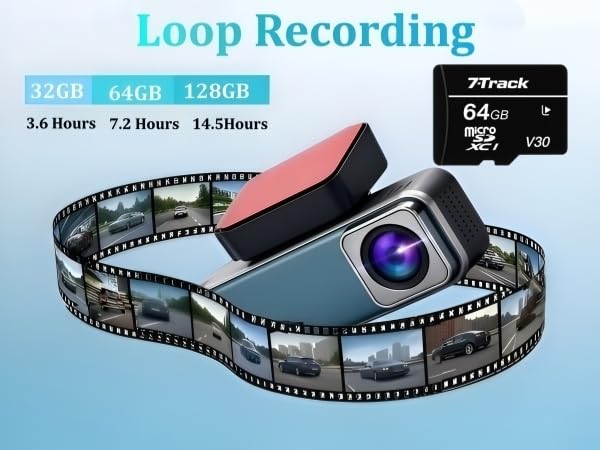 4K Dual Dash Cam For Cars