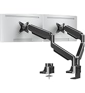 MOUNTUP Dual Monitor Mount fits 42 40 39 37 34 32 27 inch Ultrawide Screen, Holds 6.6-33lbs, Dual...