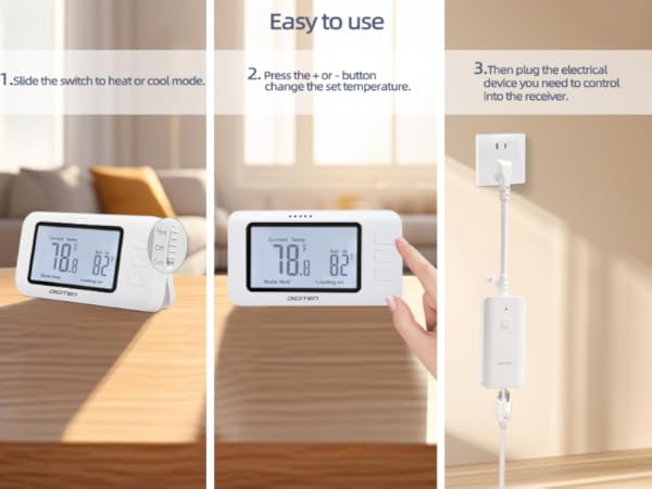 Wireless Thermostat Outlet