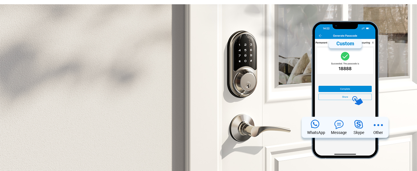 keypad deadbolt