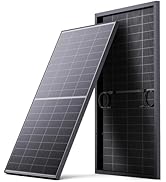 Callsun N-Type 16BB 200W Bifacial Solar Panel, 12V 200 Watt Solar Panel, 25% High Efficiency PV M...