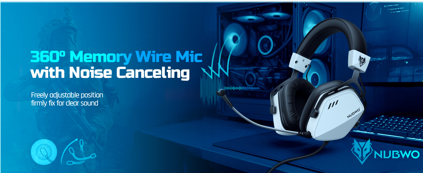 pc headset with mic