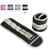 PROIRON Ankle Weights Wrist Leg Weights for Women Men 2/4/6/8LBS Reflective Ankle Weight Set for ...