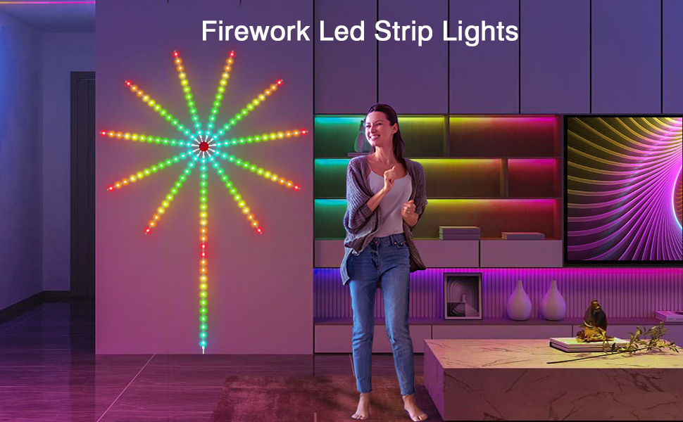 Smart Firework Led Lights