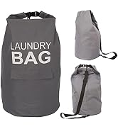 Kimmama Grey Laundromat Carry Bag