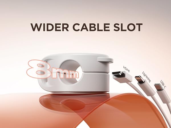 cord holder for nightstand