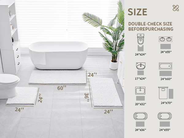 bathroom rug