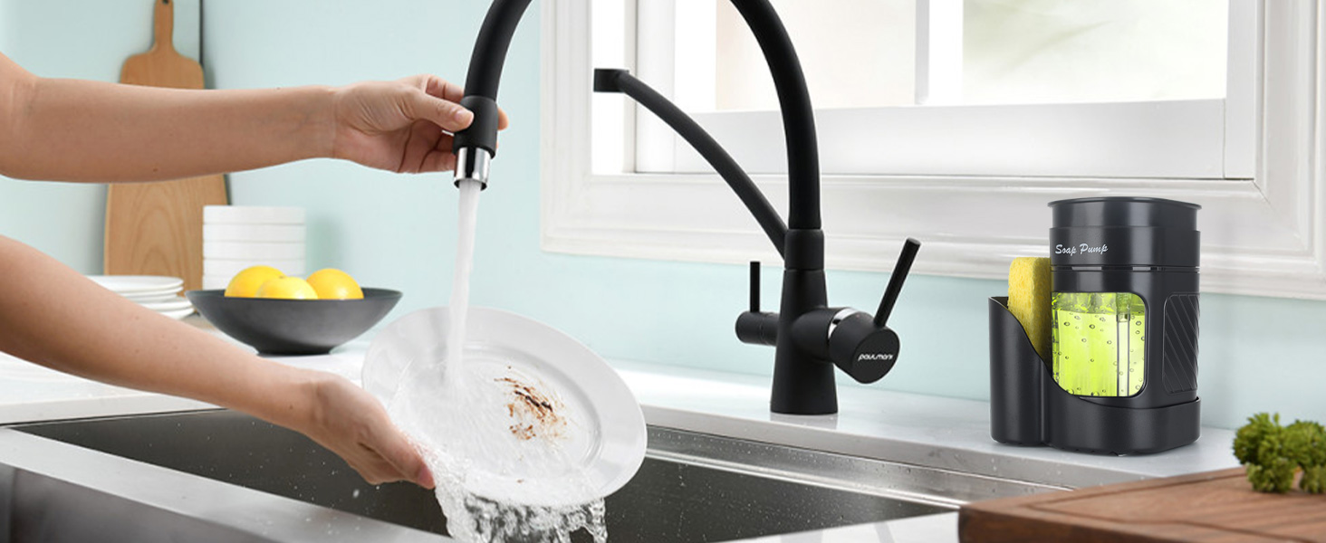 dish soap dispenser for kitchen sink