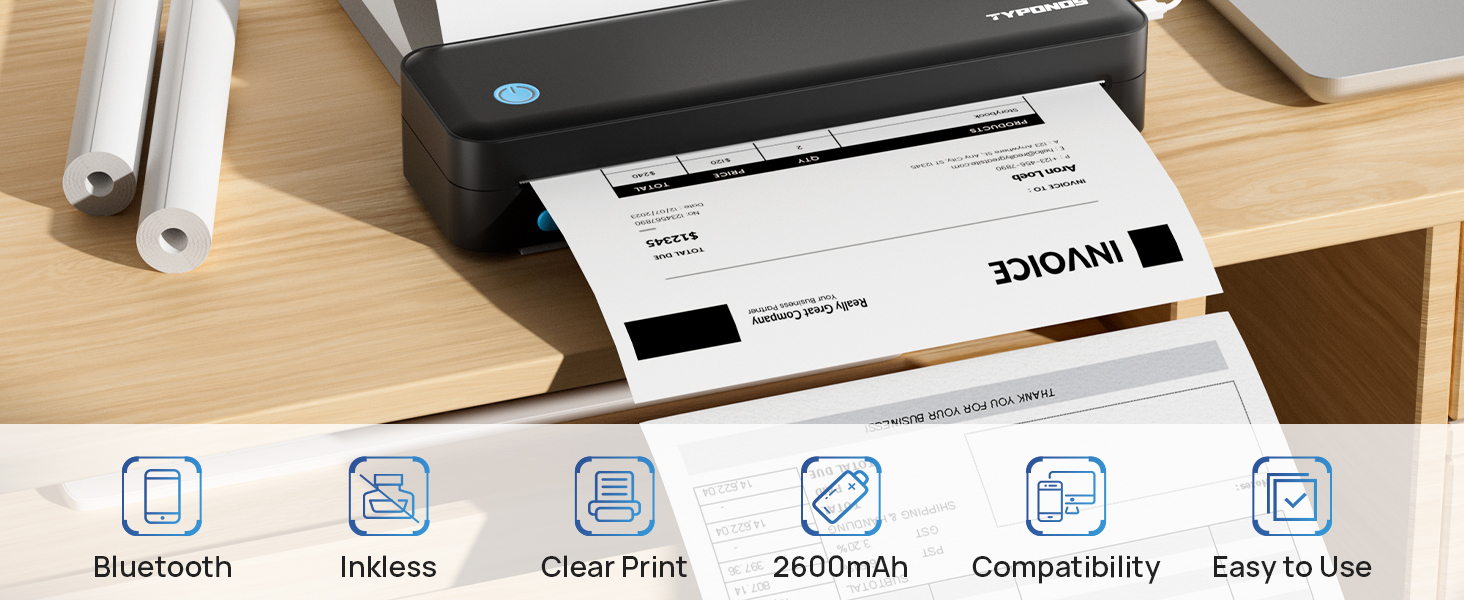 Portable Thermal Printer